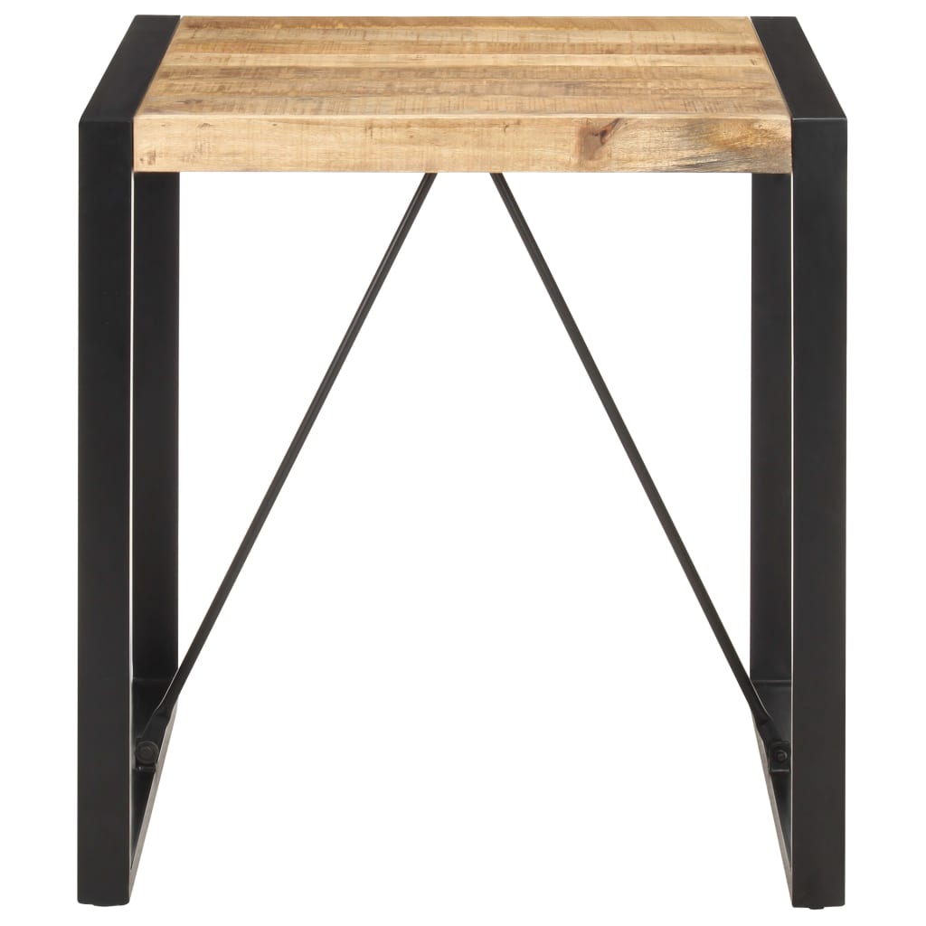 Spisebord Kjøkkenbord Tre 70x70x75 cm grov heltre mango