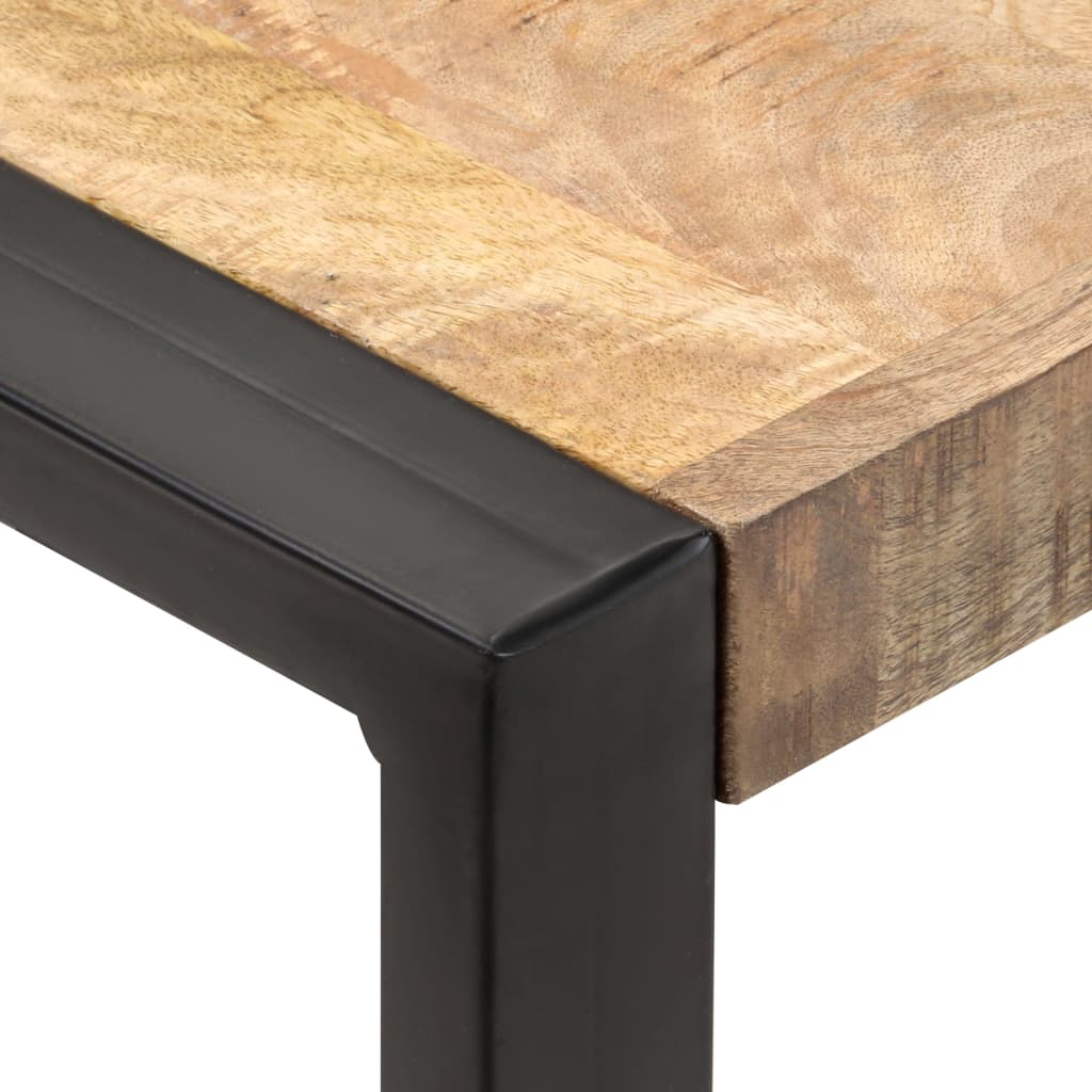 Spisebord Kjøkkenbord Tre 70x70x75 cm grov heltre mango