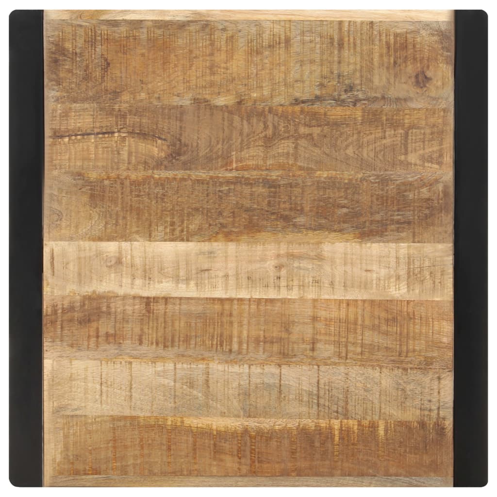 Spisebord Kjøkkenbord Tre 70x70x75 cm grov heltre mango