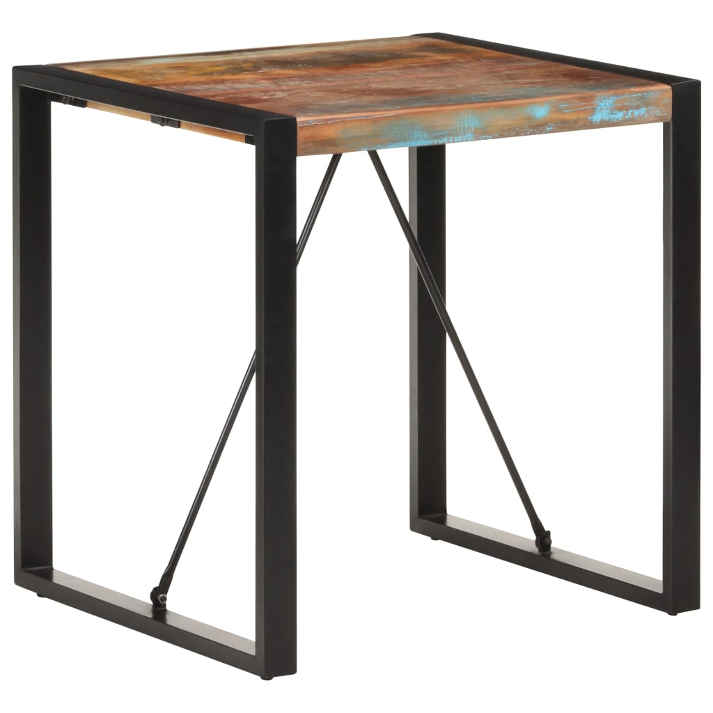 Spisebord Kjøkkenbord Tre 70x70x75 cm gjenvunnet heltre