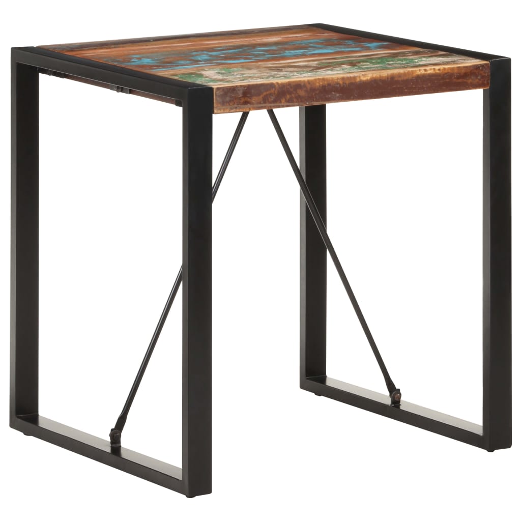 Spisebord Kjøkkenbord Tre 70x70x75 cm gjenvunnet heltre