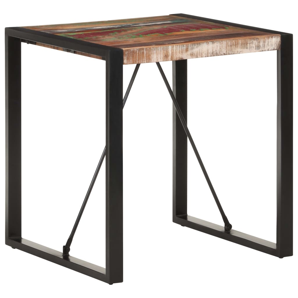 Spisebord Kjøkkenbord Tre 70x70x75 cm gjenvunnet heltre