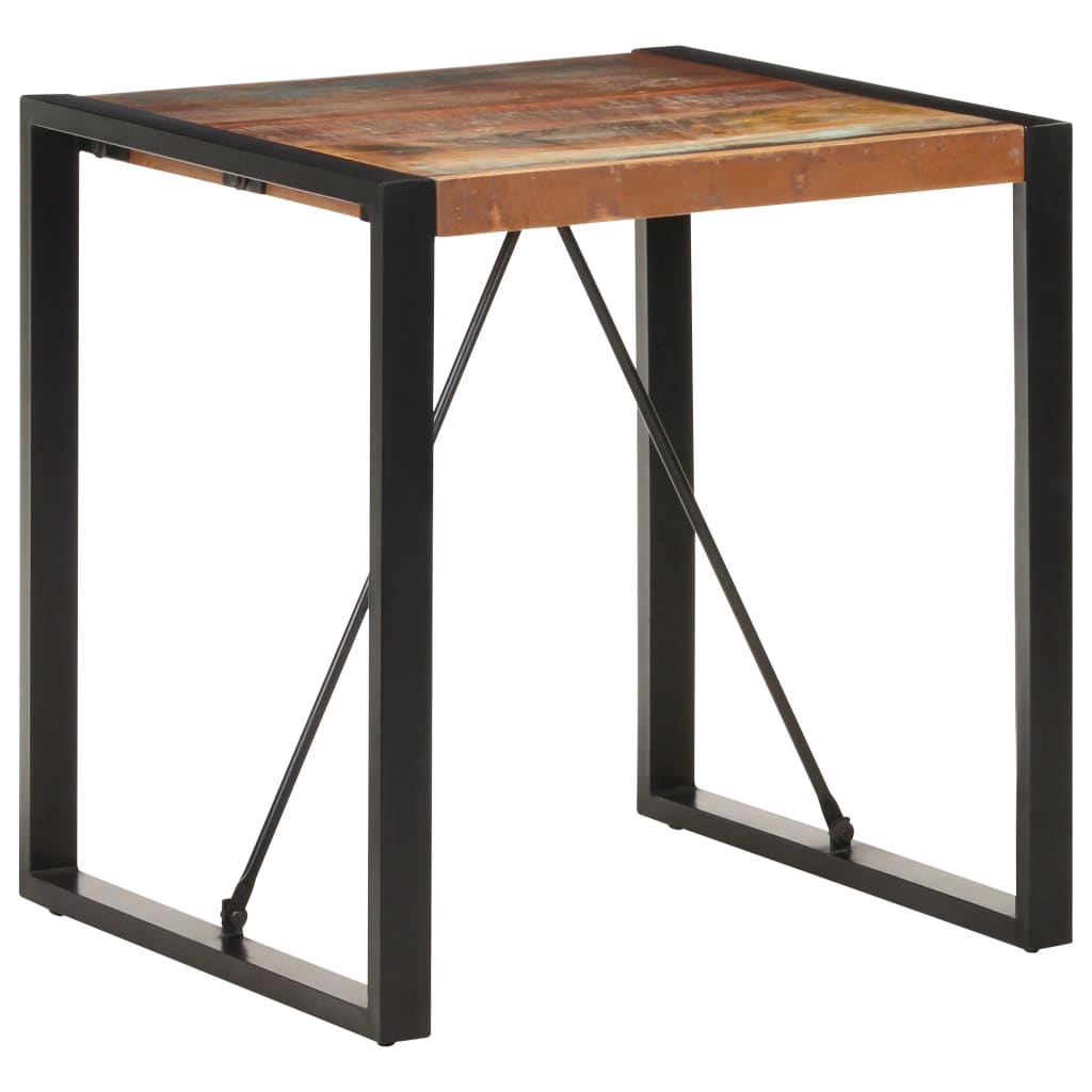 Spisebord Kjøkkenbord Tre 70x70x75 cm gjenvunnet heltre