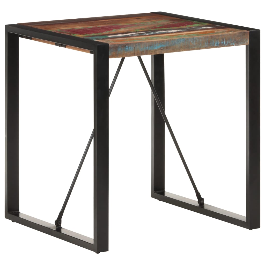 Spisebord Kjøkkenbord Tre 70x70x75 cm gjenvunnet heltre
