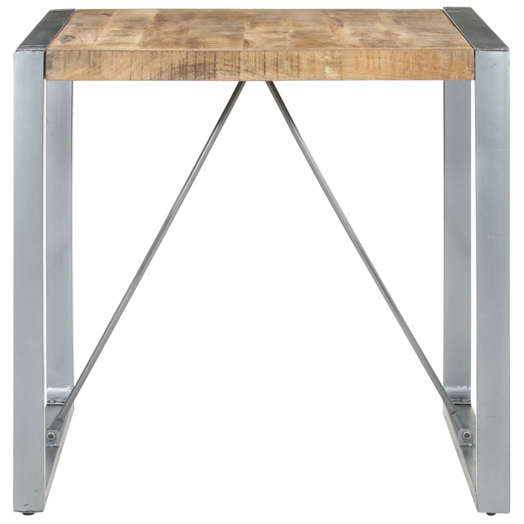 Spisebord Kjøkkenbord Tre 80x80x75 cm grovt mangotre