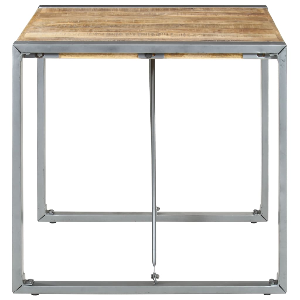Spisebord Kjøkkenbord Tre 80x80x75 cm grovt mangotre