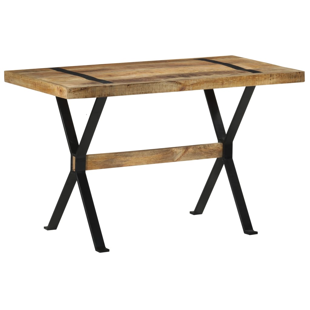 Spisebord Kjøkkenbord Tre 120x60x76 cm grovt mangotre