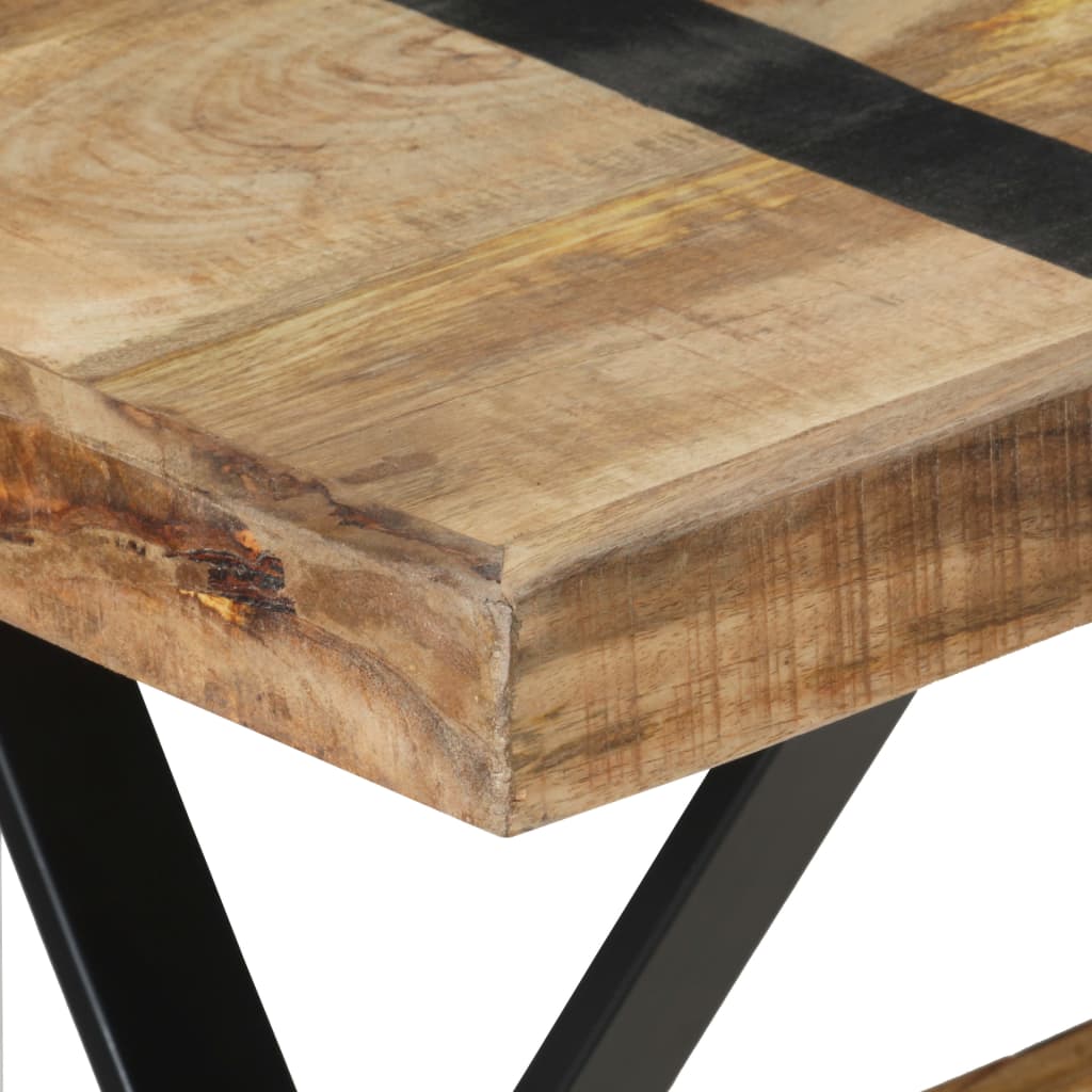 Spisebord Kjøkkenbord Tre 120x60x76 cm grovt mangotre