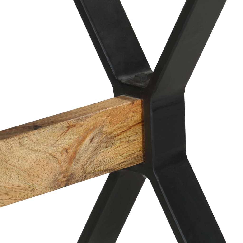 Spisebord Kjøkkenbord Tre 120x60x76 cm grovt mangotre