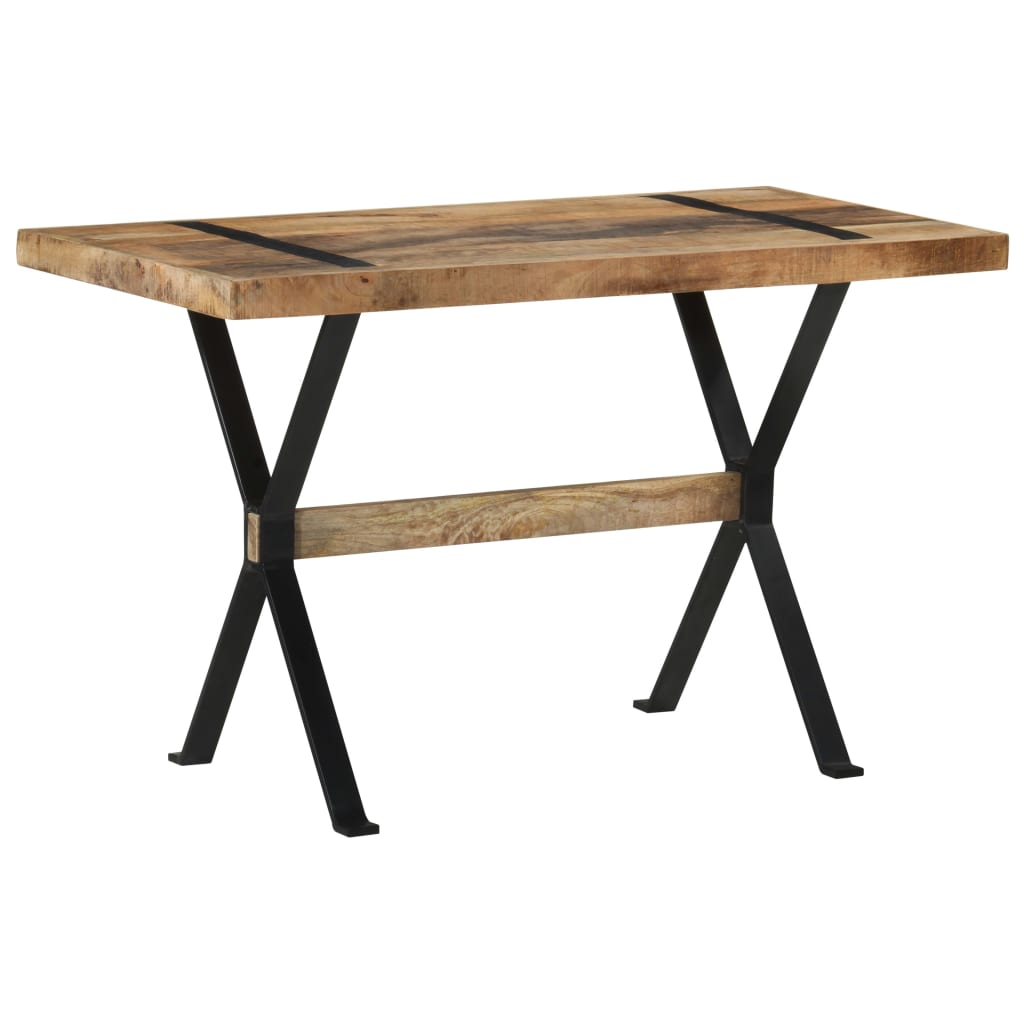 Spisebord Kjøkkenbord Tre 120x60x76 cm grovt mangotre