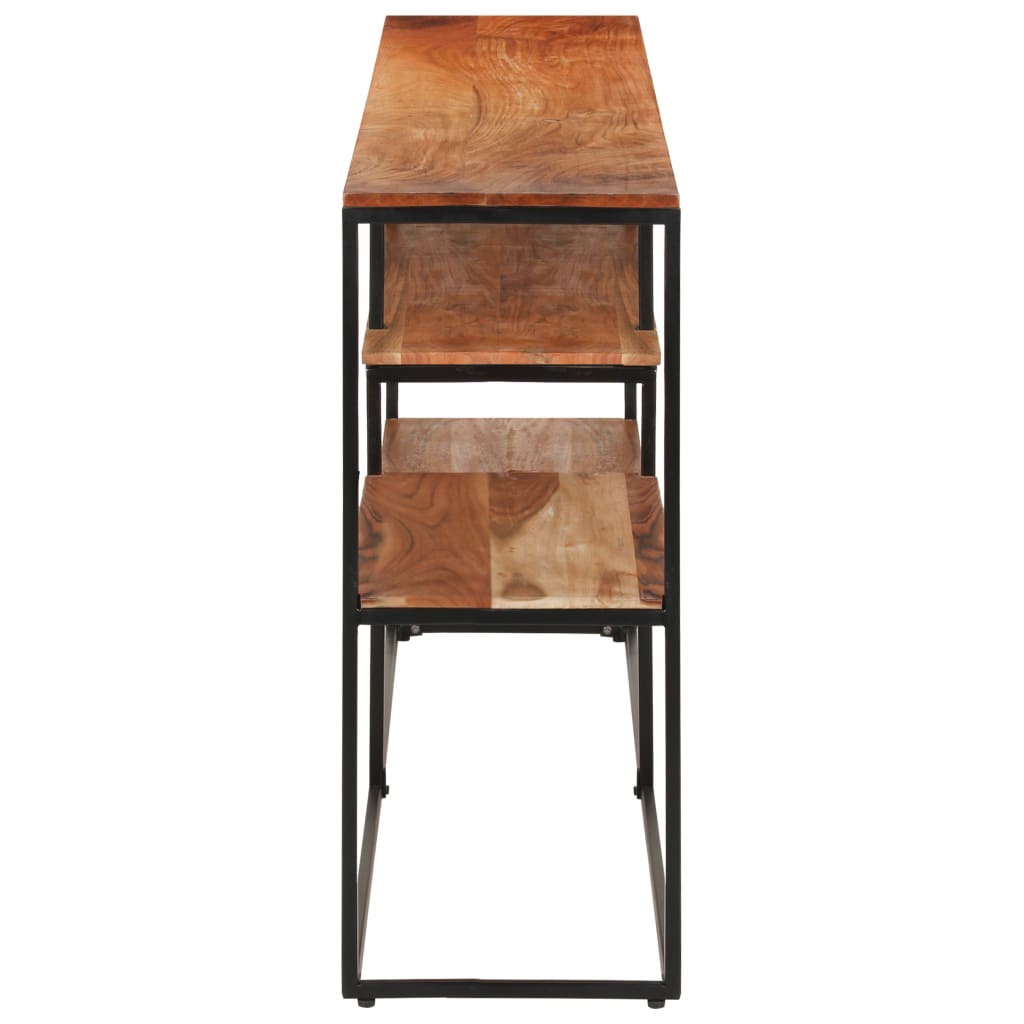 Skjenk Tre 150x30x75 cm heltre akasie