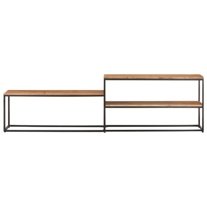 TV-Møbel Tre TV-benk heltre akasie 180x30x50 cm