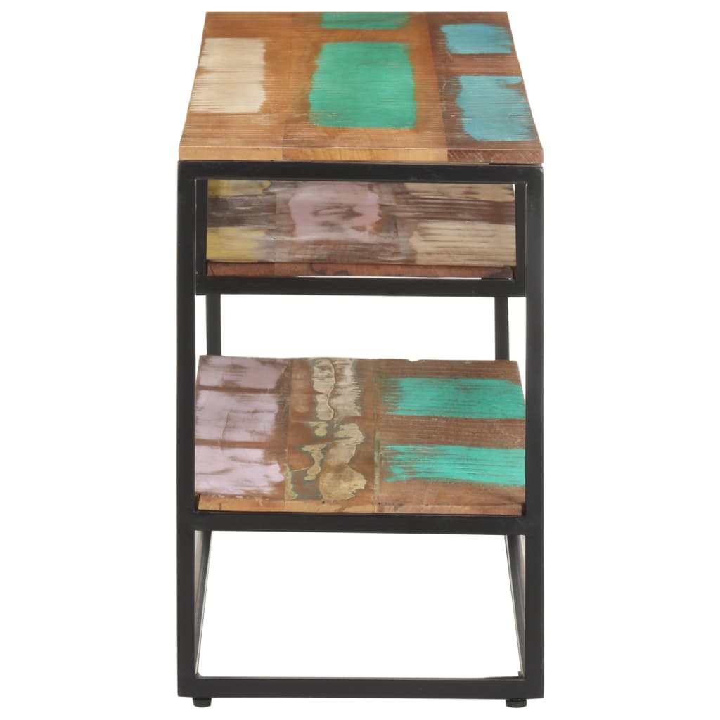 TV-Møbel Tre TV-skap 130x30x45 cm gjenvunnet heltre