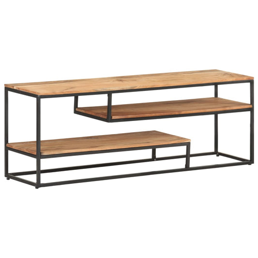 TV-Møbel Tre TV-benk heltre akasie 130x30x45 cm