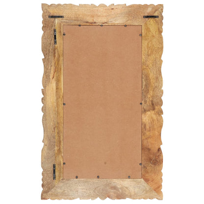 Veggspeil 80x50 cm heltre mango