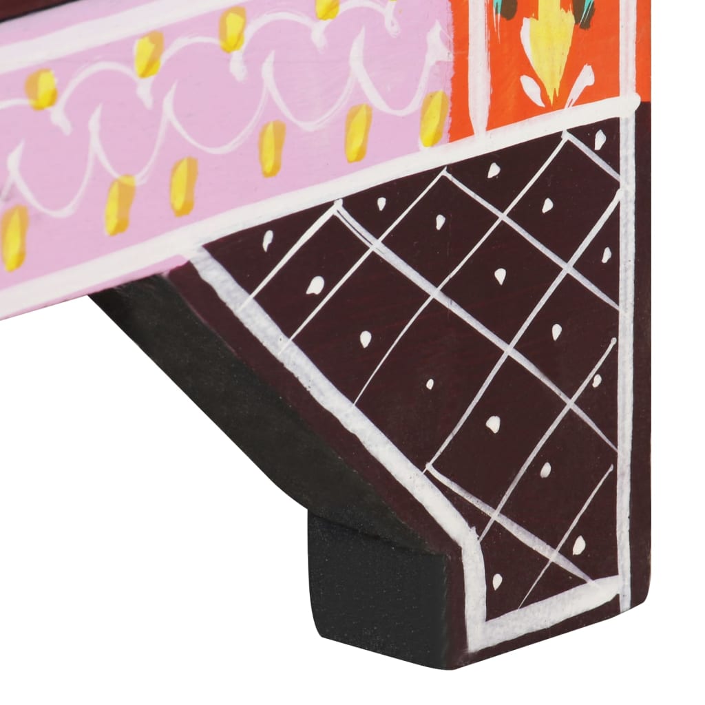 Nattbord Sengbord Tre Håndmalt nattbord 40x30x50 cm heltre mango