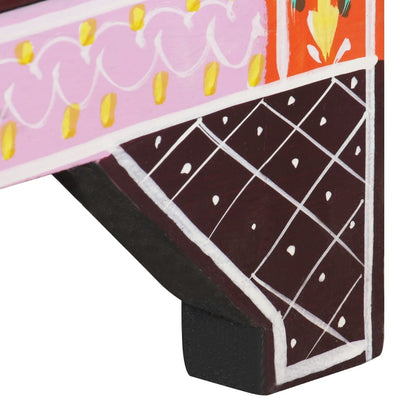 Nattbord Sengbord Tre Håndmalt nattbord 40x30x50 cm heltre mango