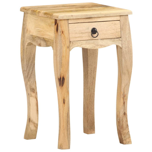Nattbord Sengbord Tre 28x28x46 cm heltre mango
