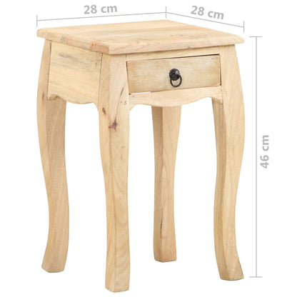 Nattbord Sengbord Tre heltre mangotre 28x28x46 cm