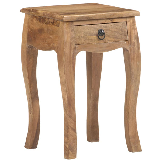 Nattbord Sengbord Tre 28x28x46 cm heltre mango