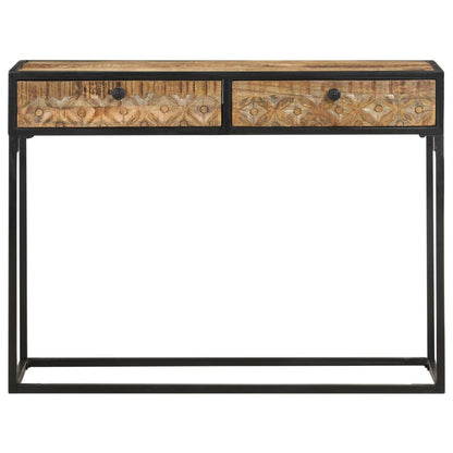 Avlastningsbord Konsollbord Tre 100x35x75 cm heltre mango