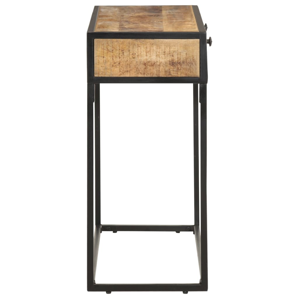 Avlastningsbord Konsollbord Tre 100x35x75 cm heltre mango