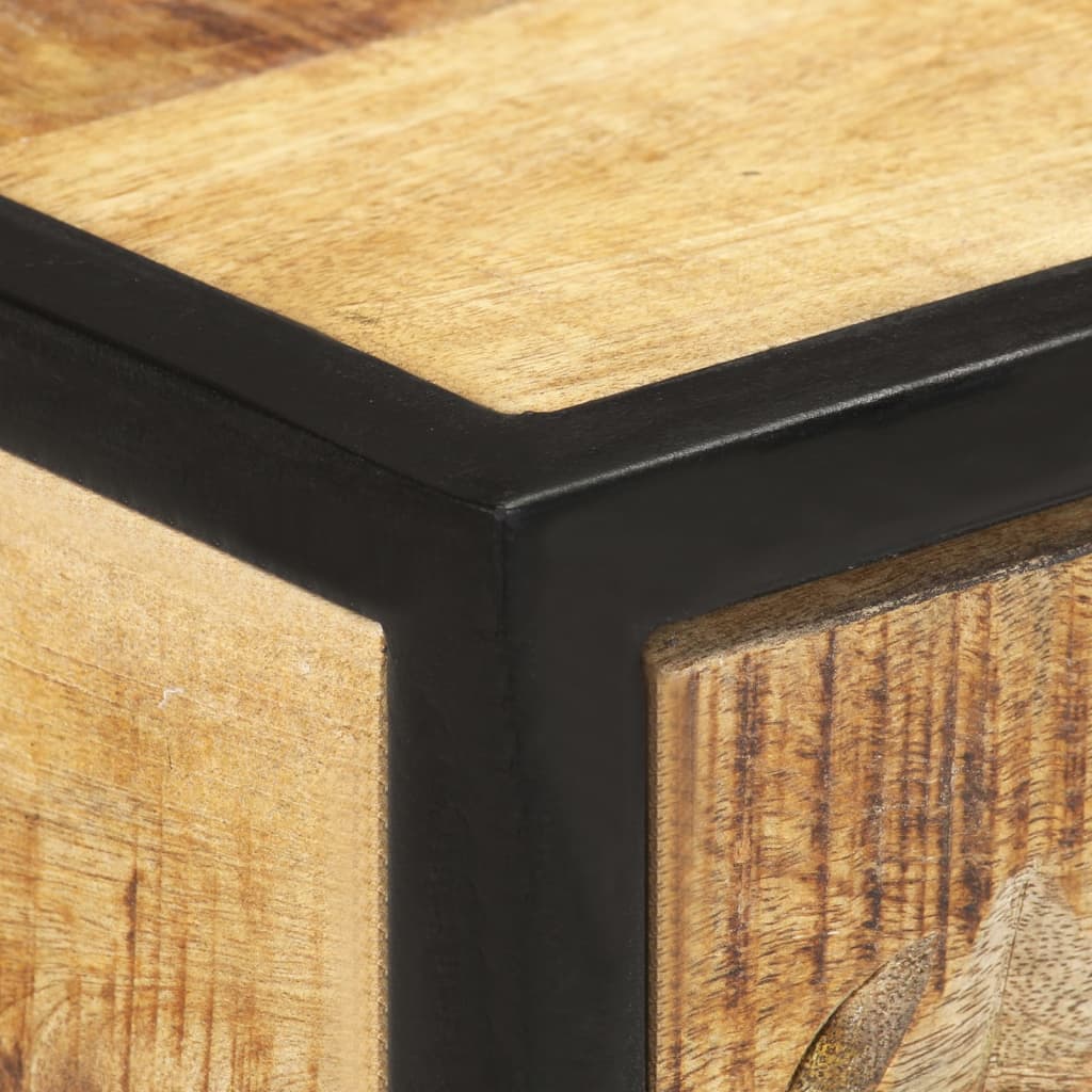 Avlastningsbord Konsollbord Tre 100x35x75 cm heltre mango