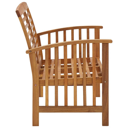 Hagebenk Tre 119 cm heltre akasie
