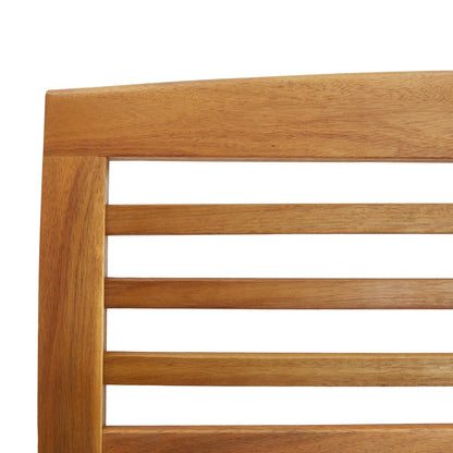 Hagebenk Tre 119 cm heltre akasie