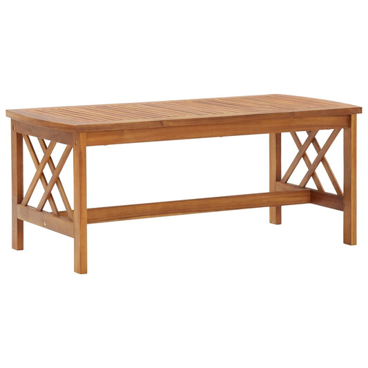 Salongbord Sofabord Tre heltre akasie 102x50x43 cm