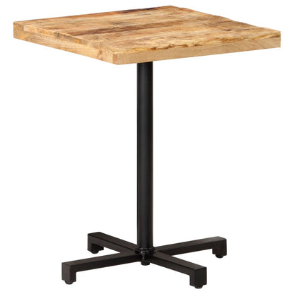Bistrobord firkantet 60x60x75 cm grovt mangotre