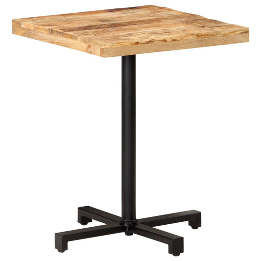 Bistrobord firkantet 60x60x75 cm grovt mangotre