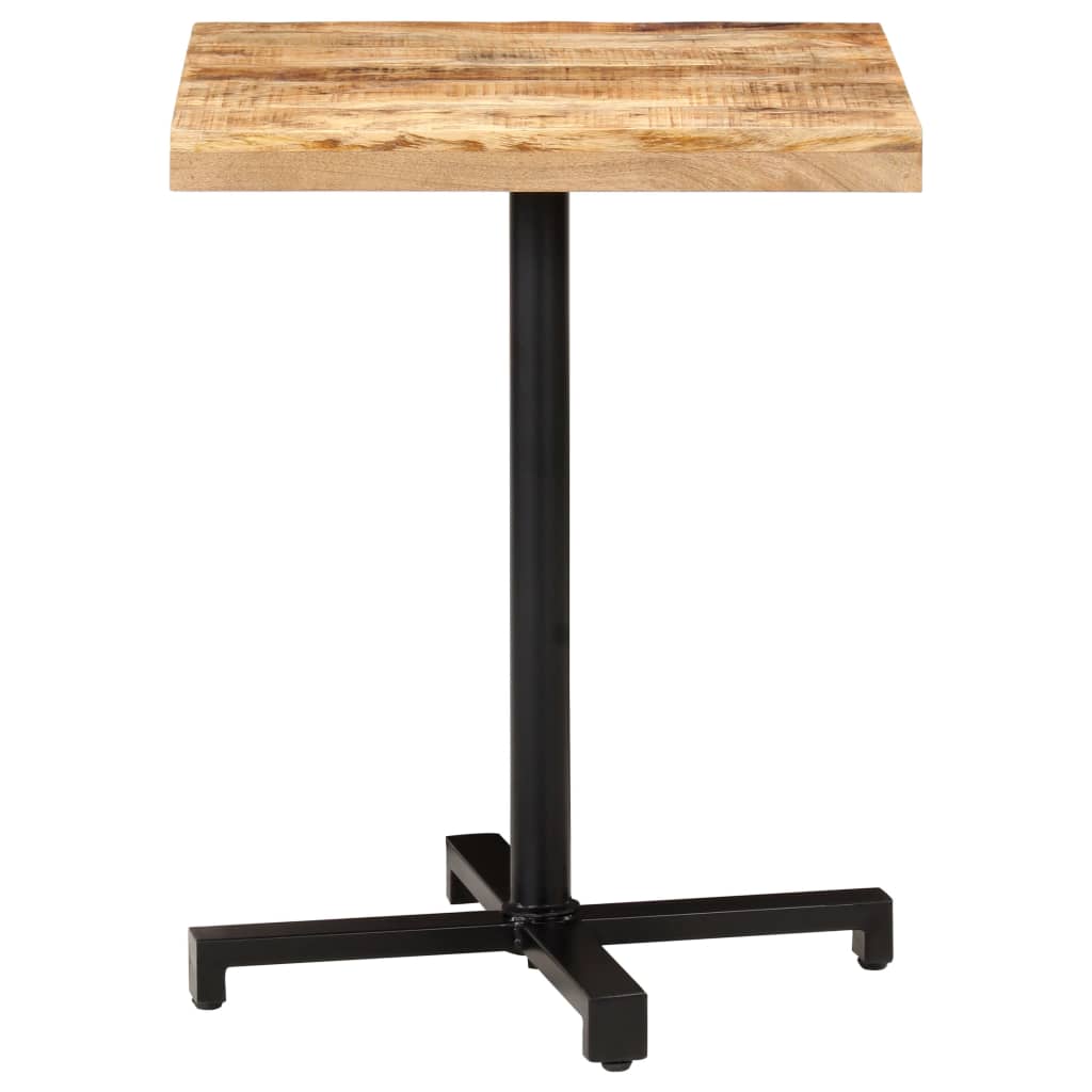 Bistrobord firkantet 60x60x75 cm grovt mangotre