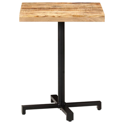 Bistrobord firkantet 60x60x75 cm grovt mangotre