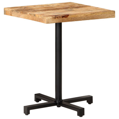 Bistrobord firkantet 60x60x75 cm grovt mangotre