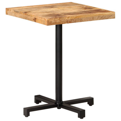 Bistrobord firkantet 60x60x75 cm grovt mangotre