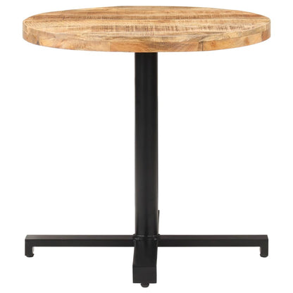 Cafesett Bistrogruppe Tre Bistrobord rundt Ø80x75 cm grovt mangotre