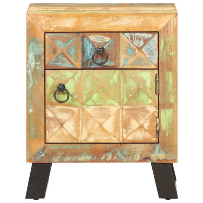 Nattbord Sengbord Tre Gjenvunnet Heltre 40x30x50 cm
