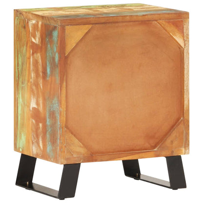 Nattbord Sengbord Tre Gjenvunnet Heltre 40x30x50 cm