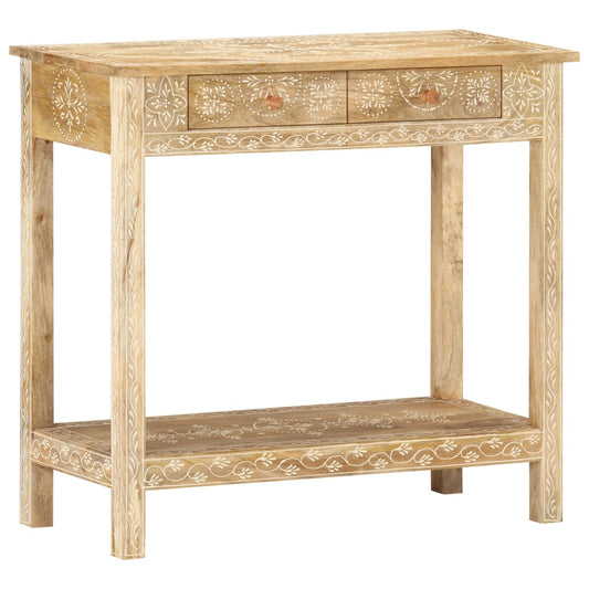Avlastningsbord Konsollbord Tre 80x35x74 cm heltre mango