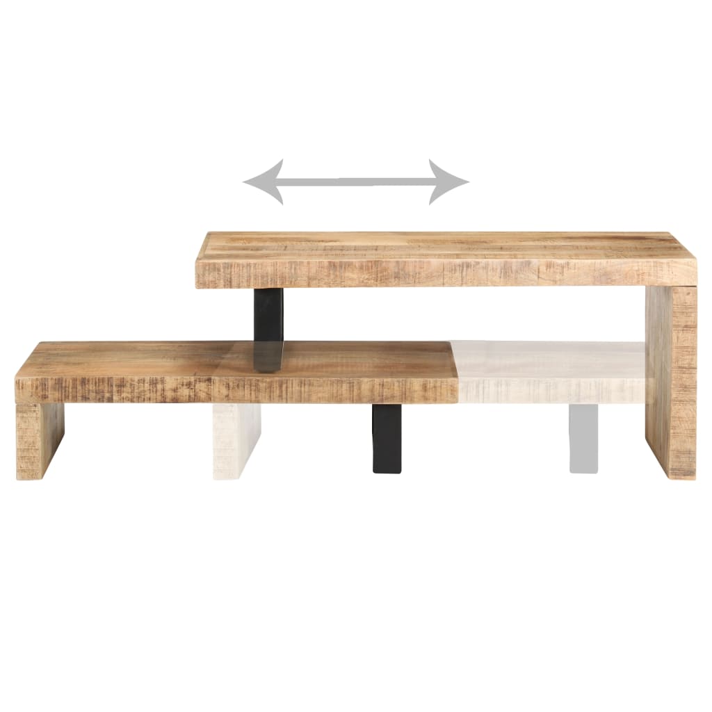 Salongbord Sofabord Tre Heltre Mango sett 2 stk