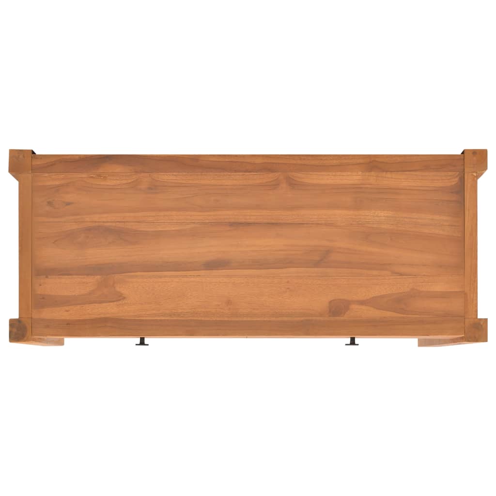 TV-Møbel Tre TV-benk heltre teak 100x40x45 cm