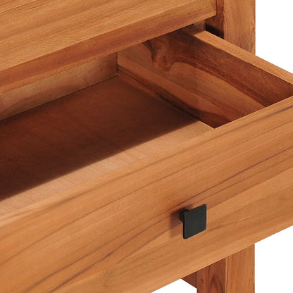 TV-Møbel Tre TV-benk heltre teak 100x40x45 cm