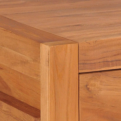 TV-Møbel Tre TV-benk heltre teak 100x40x45 cm