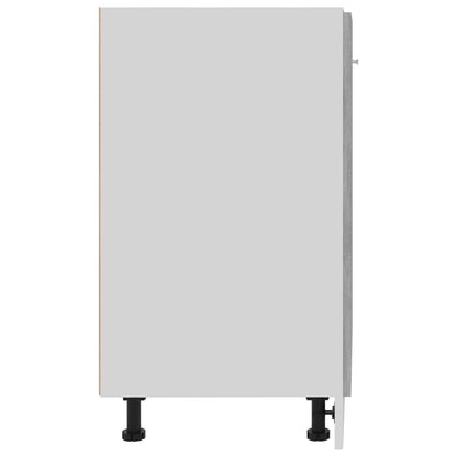 Kjøkkeninnredning Underskap Lyon Betonggrå 60x46x81,5 cm