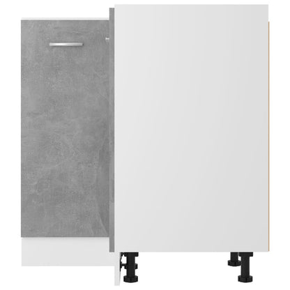 Kjøkkeninnredning Underskap Lyon Betonggrå for hjørne 75,5x75,5x81,5 cm