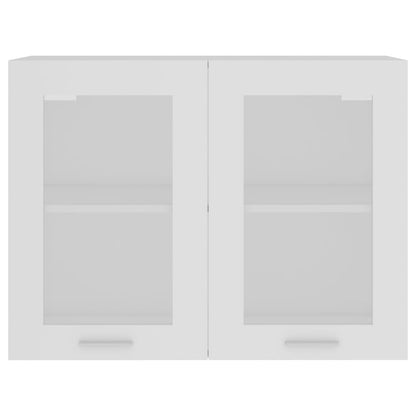 Kjøkkeninnredning Overskap Lyon Hvit glass 80x31x60 cm