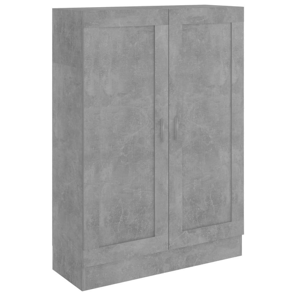 Bokhylle Betonggrå 82,5x30,5x115 cm