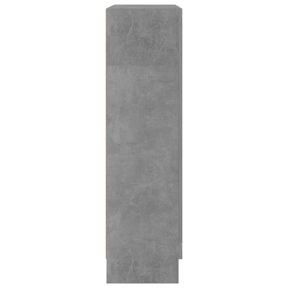 Bokhylle Betonggrå 82,5x30,5x115 cm