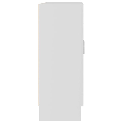Vitrineskap Hvit 82,5x30,5x80 cm